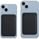 Аксессуары для смартфона Apple Чехол-бумажник для iPhone Leather Wallet with MagSafe - Ink MPPW3ZM/A