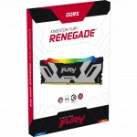ОЗУ Kingston Fury Renegade Silver RGB KF572C38RSAK2-48 (DIMM, DDR5, 48 Гб (2 x 24 Гб), 7200 МГц)