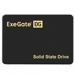 Внутренний жесткий диск ExeGate EX280461RUS (SSD (твердотельные), 128 ГБ, 2.5 дюйма, SATA)