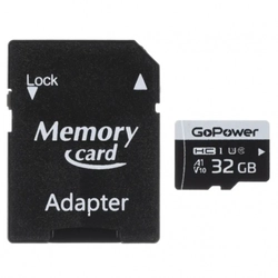 Флеш (Flash) карты GoPower microSD Class10 00-00025675 (32 ГБ)