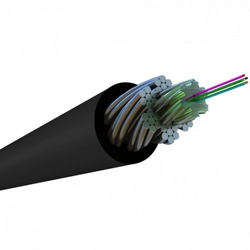 Оптический кабель Hyperline Кабель волоконно-оптический 50/125 (OM2) многомодовый 8 волокон FO-AWS2-IN/OUT-50-8-LSZH-BK