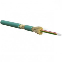 Оптический кабель Hyperline Кабель волоконно-оптический 50/125 (OM3) многомодовый 16 волокон голубой (aqua) FO-DT-IN-503-16-LSZH-AQ