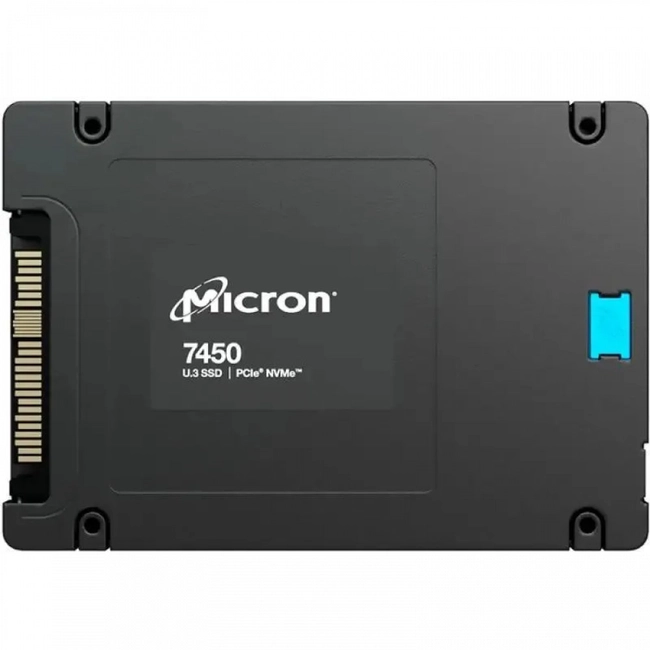 Серверный жесткий диск Micron SSD 7450 PRO MTFDKBG3T8TFR-1BC1ZABYYR (SSD, M.2, 3.84 ТБ, NVMe)