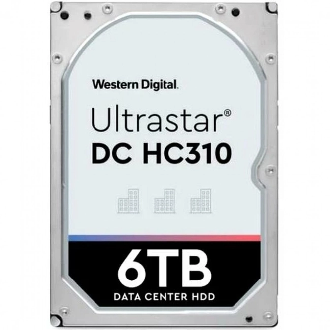 Серверный жесткий диск Western Digital DC HC310 0B36535 (HDD, 3,5 LFF, 6 ТБ, SATA)