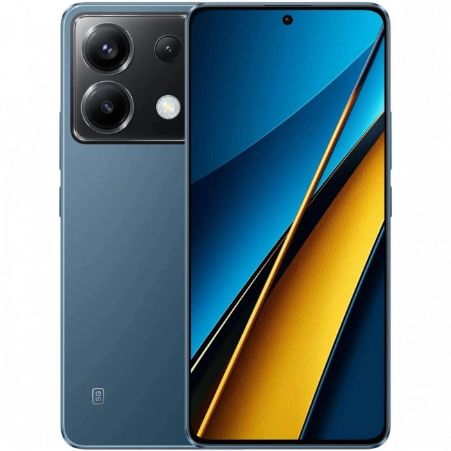 Смартфон POCO X6 5G Синий 23122PCD1G-12-512-BLUE (512 Гб, 12 Гб)