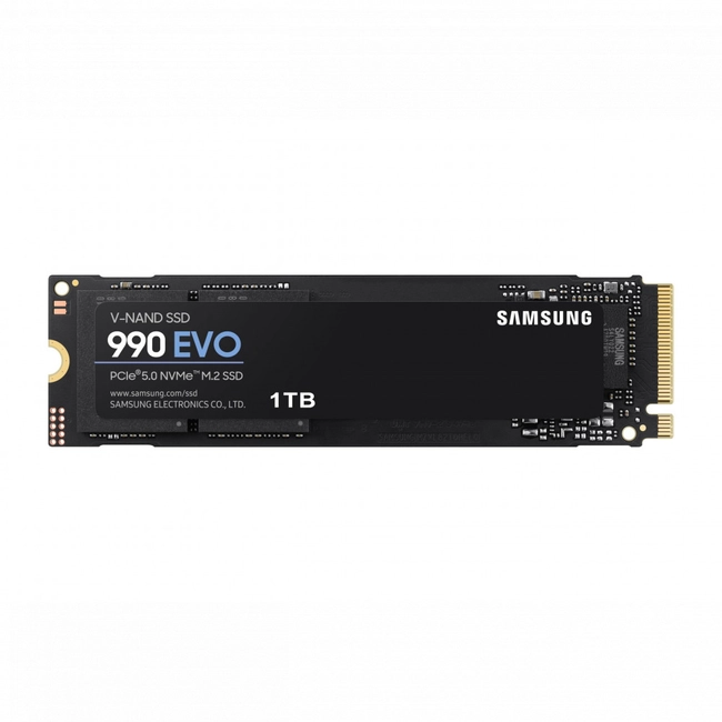 Внутренний жесткий диск Samsung 990 EVO MZ-V9E1T0BW (SSD (твердотельные), 1 ТБ, M.2, PCIe)