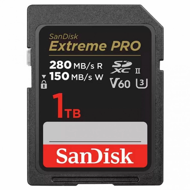 Флеш (Flash) карты SanDisk Extreme Pro SDSDXEP-1T00-GN4IN (1 ТБ)