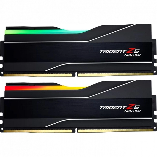 ОЗУ G.Skill Trident Z5 Neo RGB F5-6400J3239G16GX2-TZ5NR (DIMM, DDR5, 32 Гб (2 х 16 Гб), 6400 МГц)