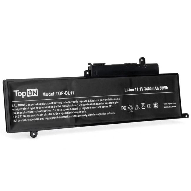 Аккумулятор для ноутбука TopON TOP-DL11