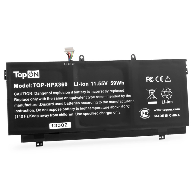 Аккумулятор для ноутбука TopON TOP-HPX360 103333