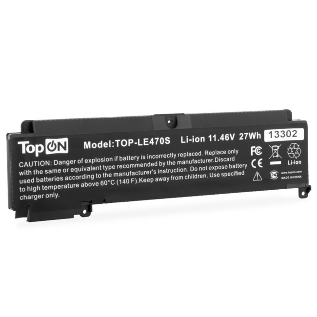 Аккумулятор для ноутбука TopON TOP-LE470S 103373