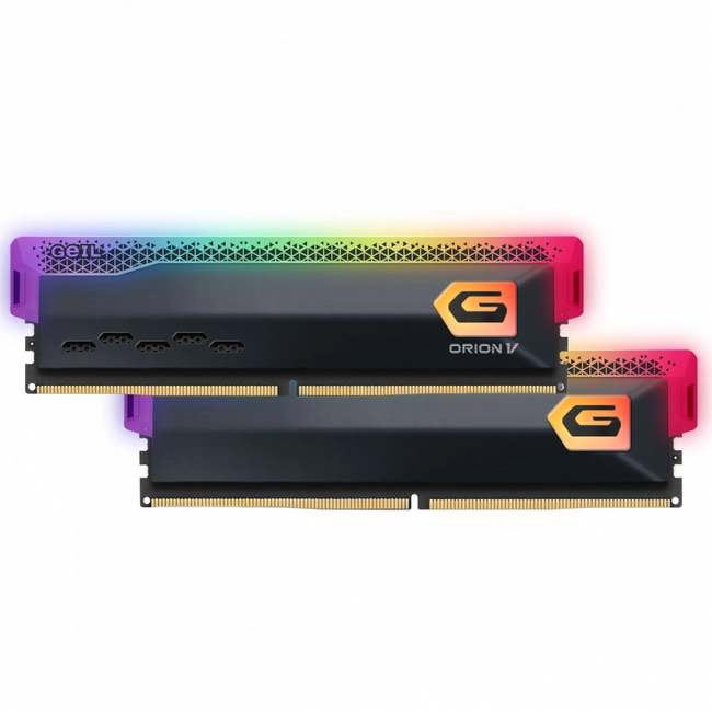 ОЗУ Geil Orion V RGB GVSG532GB5200C38BDC (DIMM, DDR5, 32 Гб (2 х 16 Гб), 5200 МГц)