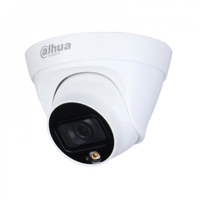 IP видеокамера Dahua DH-HAC-HDW1239TLP-A-LED-0280B (Внутренней установки, Проводная, Фиксированный объектив, 2.8 мм, 1/2.8", 2 Мп ~ 1920×1080 Full HD)