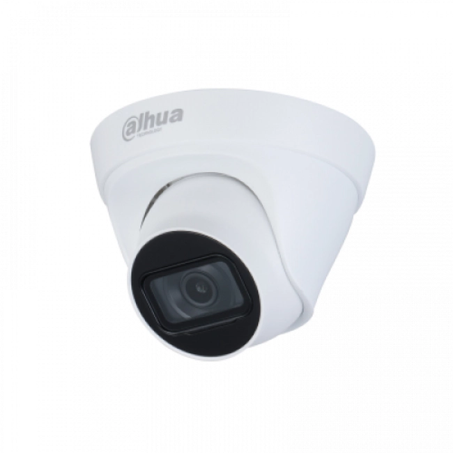 IP видеокамера Dahua DH-IPC-HDW1431T1P-0360B (Купольная, Уличная, Проводная, Фиксированный объектив, 3.6 мм, 1/3", 4 Мп ~ 2688×1520)