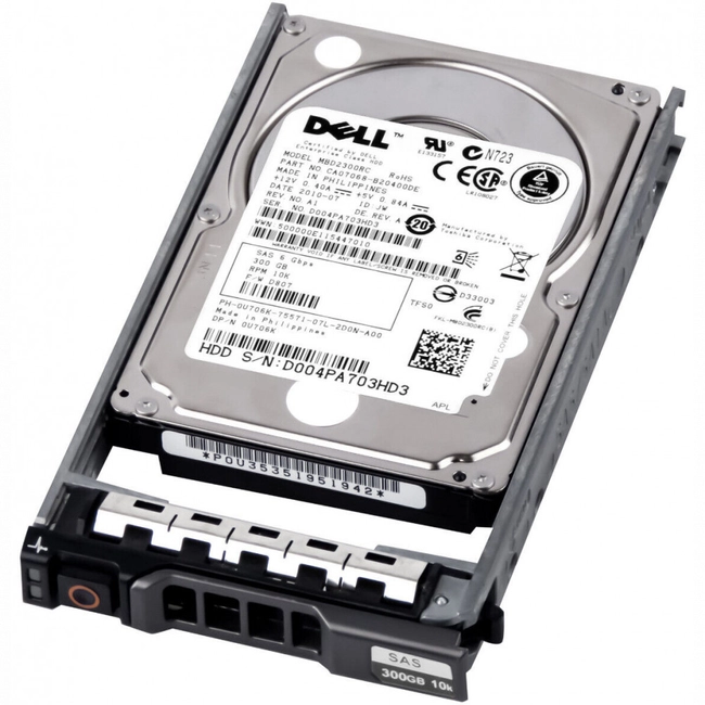 Серверный жесткий диск Dell 300 ГБ 0U706K (HDD, 2,5 SFF, 300 ГБ, SAS)