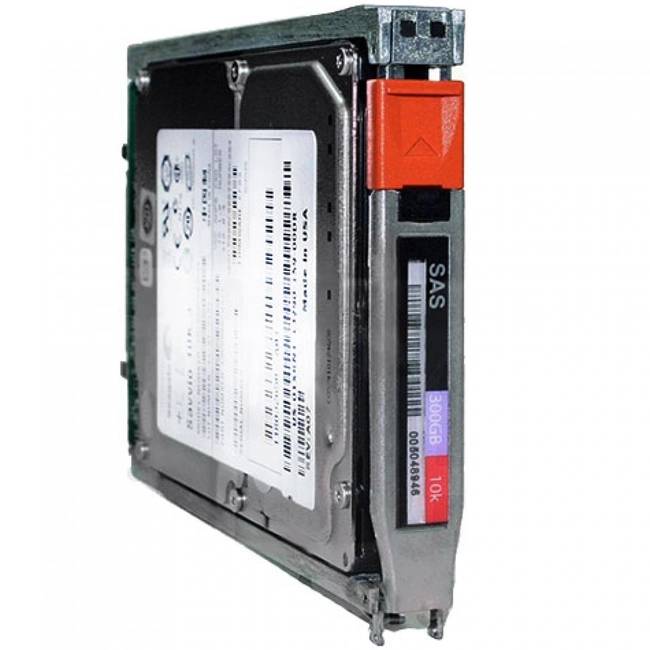 Опция для системы хранения данных СХД EMC 300Gb SAS 6G SFF 10K V3-2S10-300 (Диск для СХД)