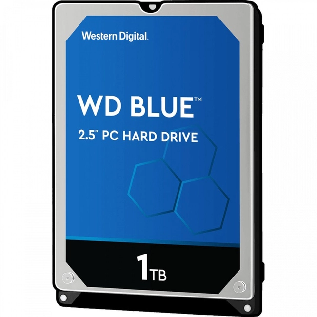 Внутренний жесткий диск Western Digital WD10SPZX-08Z10T2 (HDD (классические), 1 ТБ, 2.5 дюйма, SATA)