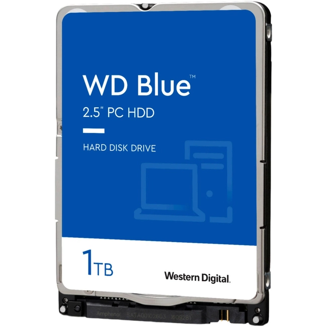 Внутренний жесткий диск Western Digital WD10SPZX WD10SPZX-60Z10T1 (HDD (классические), 1 ТБ, 2.5 дюйма, SATA)