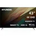 Телевизор Hyundai H-LED43BU7009 (43 ", Smart TV, Черный)