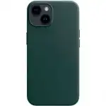 Аксессуары для смартфона Apple Чехол для iPhone 14 Plus Leather Case with MagSafe - Forest Green MPPA3ZM/A