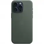 Аксессуары для смартфона Apple Чехол для iPhone 15 Pro Max FineWoven Case with MagSafe - Evergreen MT503ZM/A