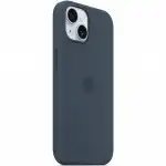 Аксессуары для смартфона Apple Чехол для iPhone 15 Silicone Case with MagSafe - Storm Blue MT0N3ZM/A