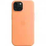 Аксессуары для смартфона Apple Чехол для iPhone 15 Silicone Case with MagSafe - Orange Sorbet MT0W3ZM/A