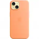 Аксессуары для смартфона Apple Чехол для iPhone 15 Silicone Case with MagSafe - Orange Sorbet MT0W3ZM/A