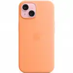 Аксессуары для смартфона Apple Чехол для iPhone 15 Silicone Case with MagSafe - Orange Sorbet MT0W3ZM/A