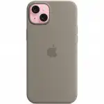 Аксессуары для смартфона Apple Чехол для iPhone 15 Plus Silicone Case with MagSafe - Clay MT133ZM/A