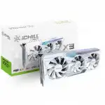 Видеокарта Inno3D RTX4060Ti 8GB ICHILL X3 WHITE C406T3-08D6X-17113280 (8 ГБ)