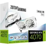 Видеокарта Zotac RTX 4070 Twin Edge OC White Edition ZT-D40700Q-10M (12 ГБ)