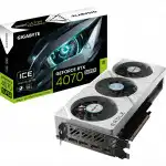 Видеокарта Gigabyte RTX 4070 SUPER EAGLE OC ICE 12G GV-N407SEAGLEOC ICE-12GD (12 ГБ)