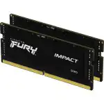 ОЗУ Kingston Fury Impcat Black XMP KF564S38IBK2-32 (SO-DIMM, DDR5, 32 Гб (2 х 16 Гб), 6400 МГц)