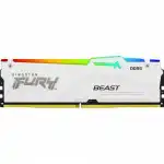 ОЗУ Kingston FURY Beast White RGB KF556C40BWA-16 (DIMM, DDR5, 16 Гб, 5600 МГц)