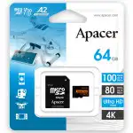 Флеш (Flash) карты Apacer AP64GMCSX10U8-R (64 ГБ)