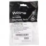 Коннектор WRline Вставка Keystone Jack RJ-45 90 градусов категория 5e экранированная WR-KJ-RJ45-C5E-SH-90