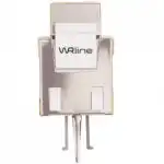 Коннектор WRline Вставка Keystone Jack RJ-45 90 градусов категория 5e экранированная WR-KJ-RJ45-C5E-SH-90