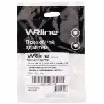 Инструмент для монтажа СКС WRline Проходной адаптер RJ45-RJ45 (8p8c) категория 5е неэкранированный цвет белый WR-CA-8P8C-C5E