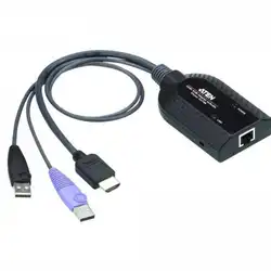 KVM-переключатель ATEN USB HDMI Virtual Media KVM Adapter Cable KA7188-AX