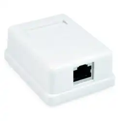 Сетевая розетка SHIP 1-port RJ-45 Cat.5e FTP A169