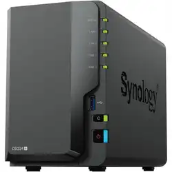 Дисковая системы хранения данных СХД Synology DiskStation DS224+ (Tower, Tower)