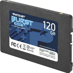 Внутренний жесткий диск Patriot Burst Elite PBE120GS25SSDR (SSD (твердотельные), 120 ГБ, 2.5 дюйма, SATA)