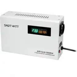 Стабилизатор SMARTWATT AVR Slim 500RW 4512020310002 (50 Гц)