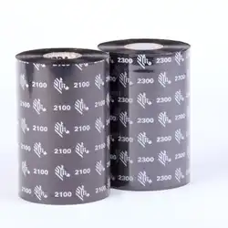 Аксессуар для штрихкодирования Zebra 2300 European Wax Black 110 мм/450м 02300BK11045