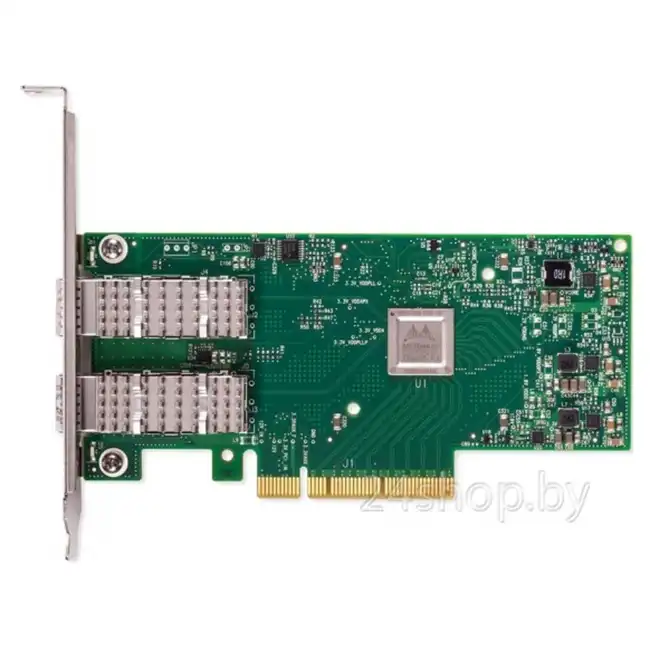 Сетевая карта Mellanox 10GbE dual-port SFP+, PCIe3.0 x8 MCX4121A-XCAT (SFP+)