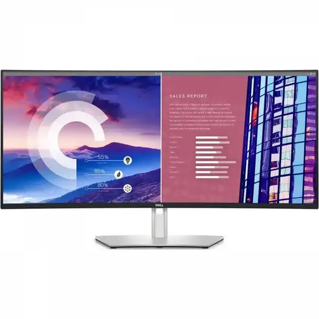 Монитор Dell U3821DW (37.5 ", IPS, QHD+ 3840x1600 (12:5), 60 Гц)