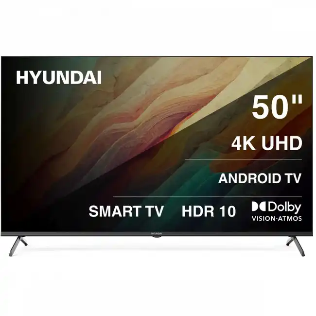 Телевизор Hyundai H-LED50BU7009 (50 ", Smart TV, Черный)