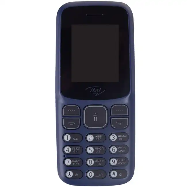 Мобильный телефон ITEL it2163N Тёмно-синий IT2163N/DEEP BLUE