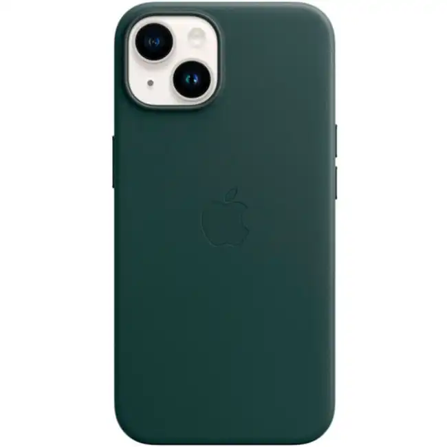 Аксессуары для смартфона Apple Чехол для iPhone 14 Plus Leather Case with MagSafe - Forest Green MPPA3ZM/A